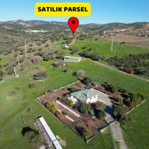 Eski Foça'da Deniz Manzaralı 1158M2 Yatırımlık Satılık Tarla